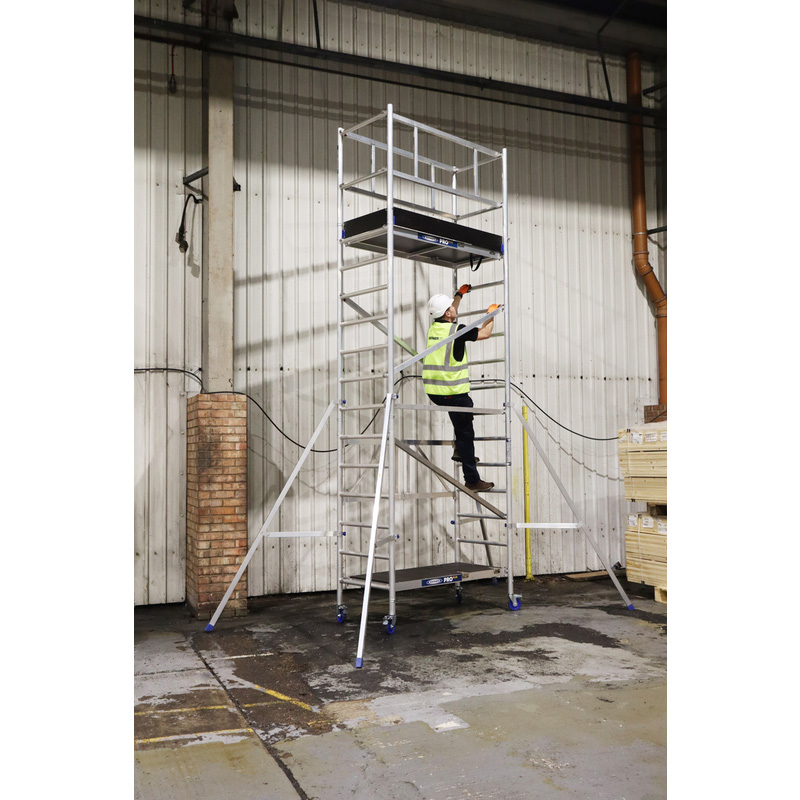 Werner Pro Plus Tower Platform Height 3.4 m 1500 x 600 x 4410