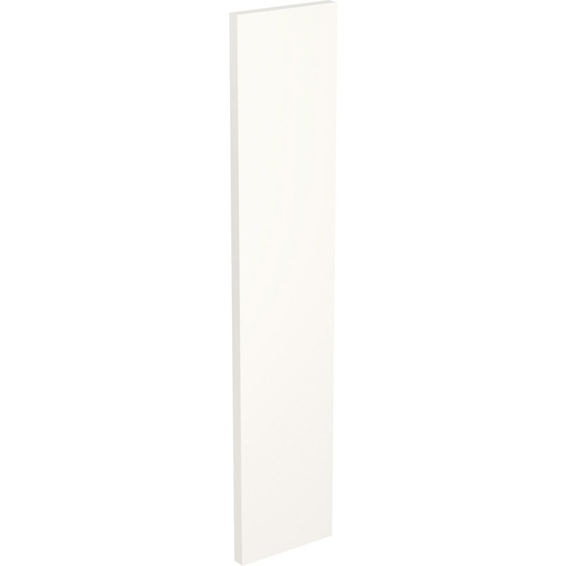 Kitchen Kit Flatpack Value Slab Kitchen Cabinet Filler Matt White 715x146mm