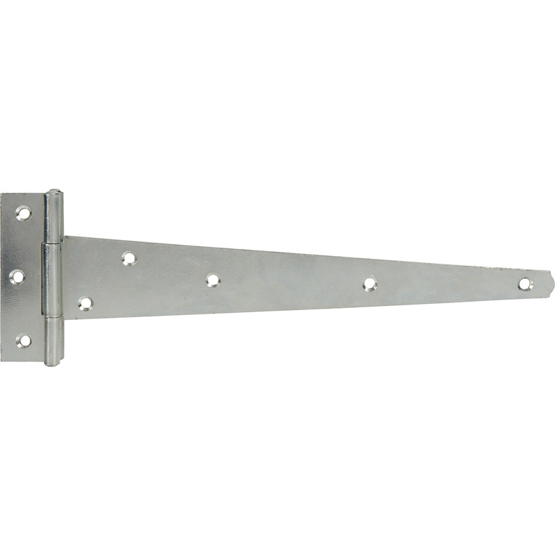 GateMate Medium Tee Hinges 300mm Bright Zinc