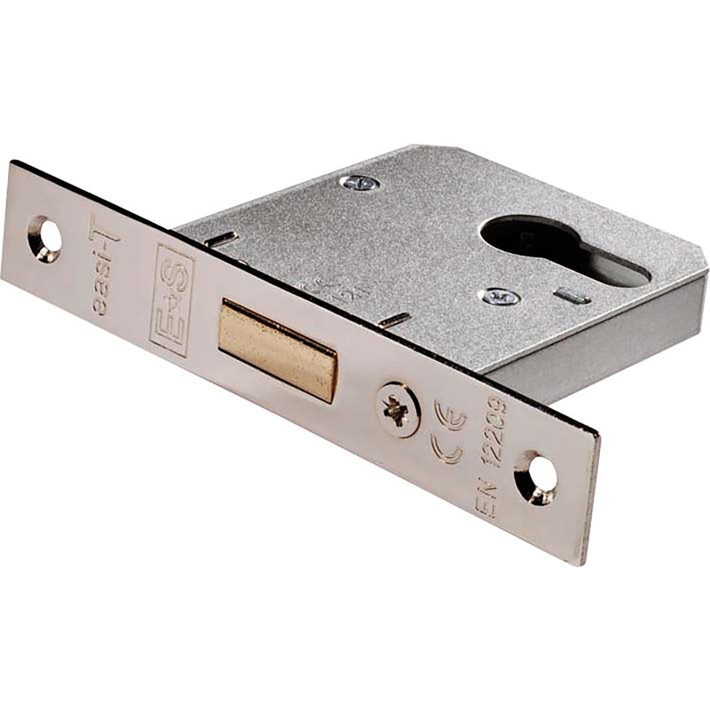 Eurospec Euro Profile Deadlock 2.5" Polished Nickel