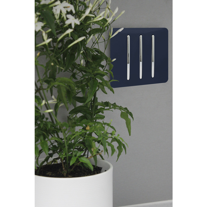 Trendiswitch Navy 3 Gang 2 Way 10 Amp Switch 3 Gang 2 Way