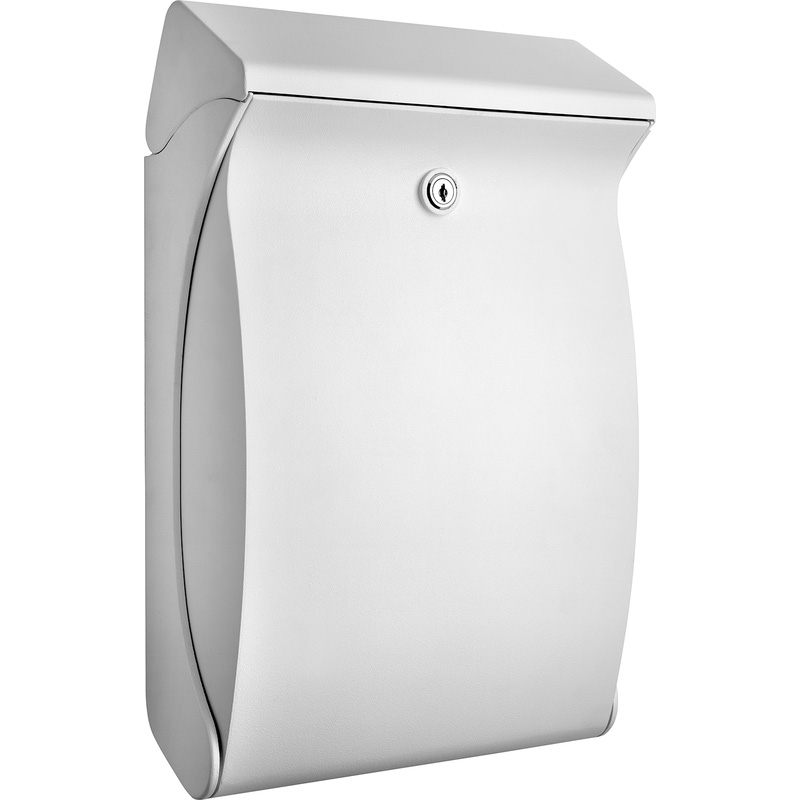 Burg-Wachter Swing Polymer Post Box White