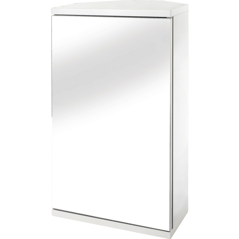 Croydex Corner MDF Bathroom Cabinet 500 x 300 x 240mm