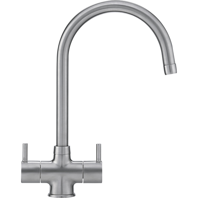 Franke Athena Mono Mixer Kitchen Tap Silk Steel