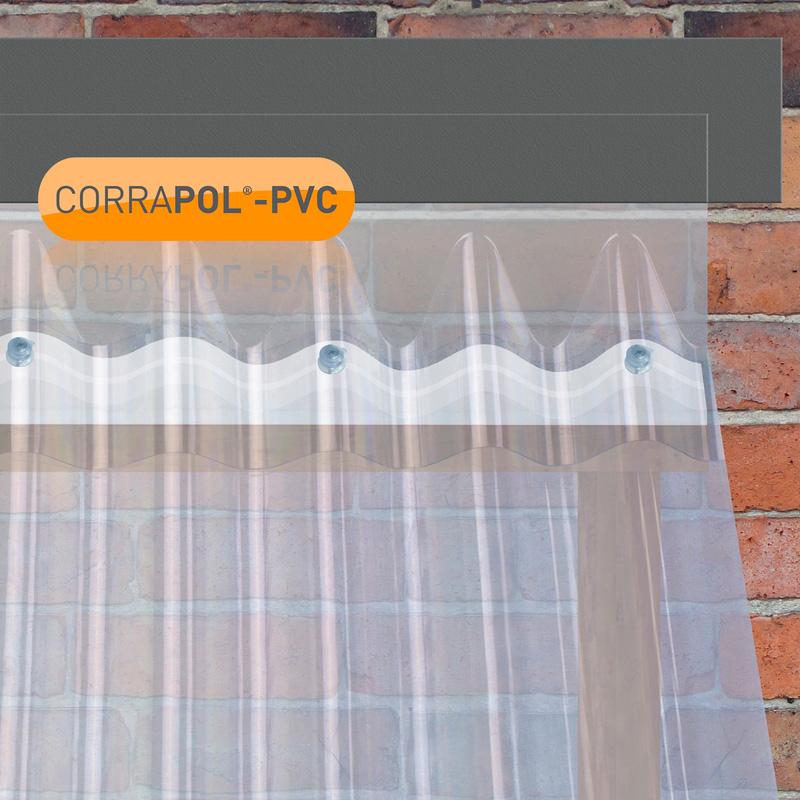 Corrapol PVC Wall Flashing 950 x 220mm
