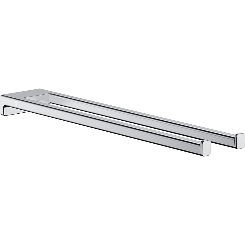Hansgrohe AddStoris Twin Hand Towel Holder Chrome