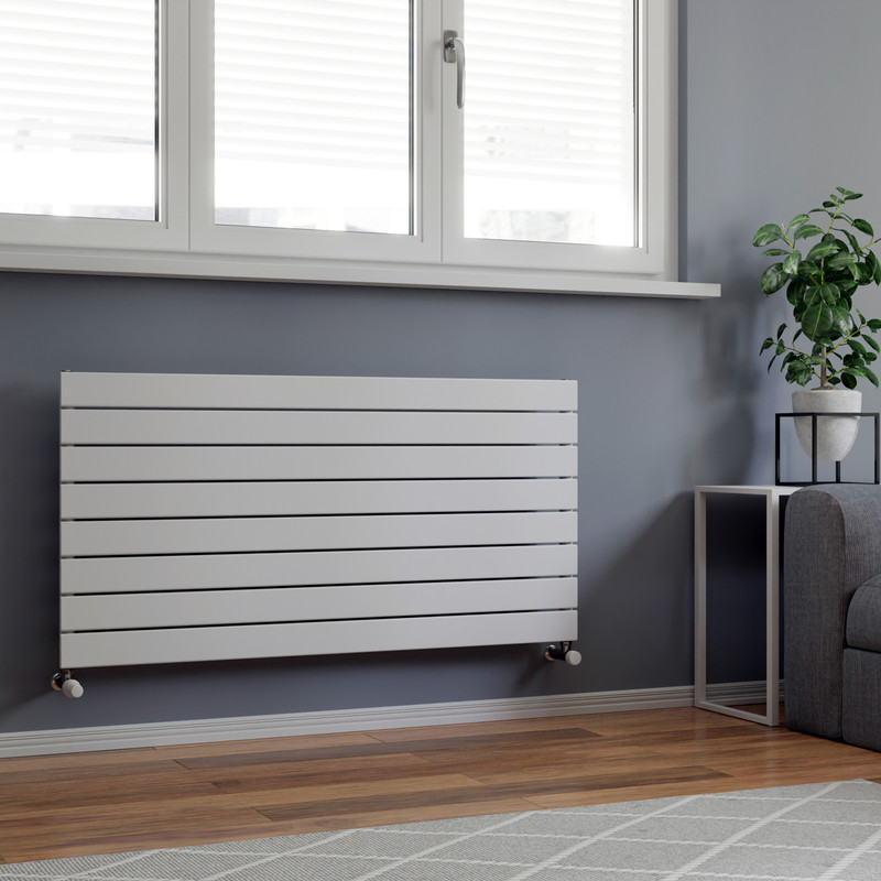 Ximax Oxford Single Horizontal Designer Radiator 595 x 1200mm 2597Btu White