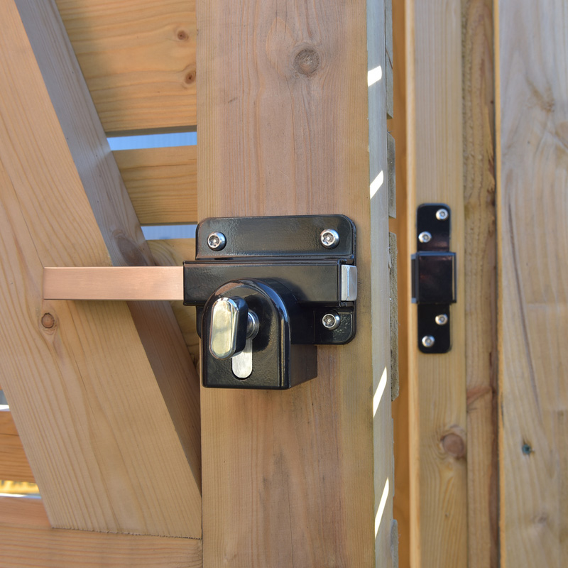 GateMate Euro Profile Long Throw Lock Single Locking 70mm