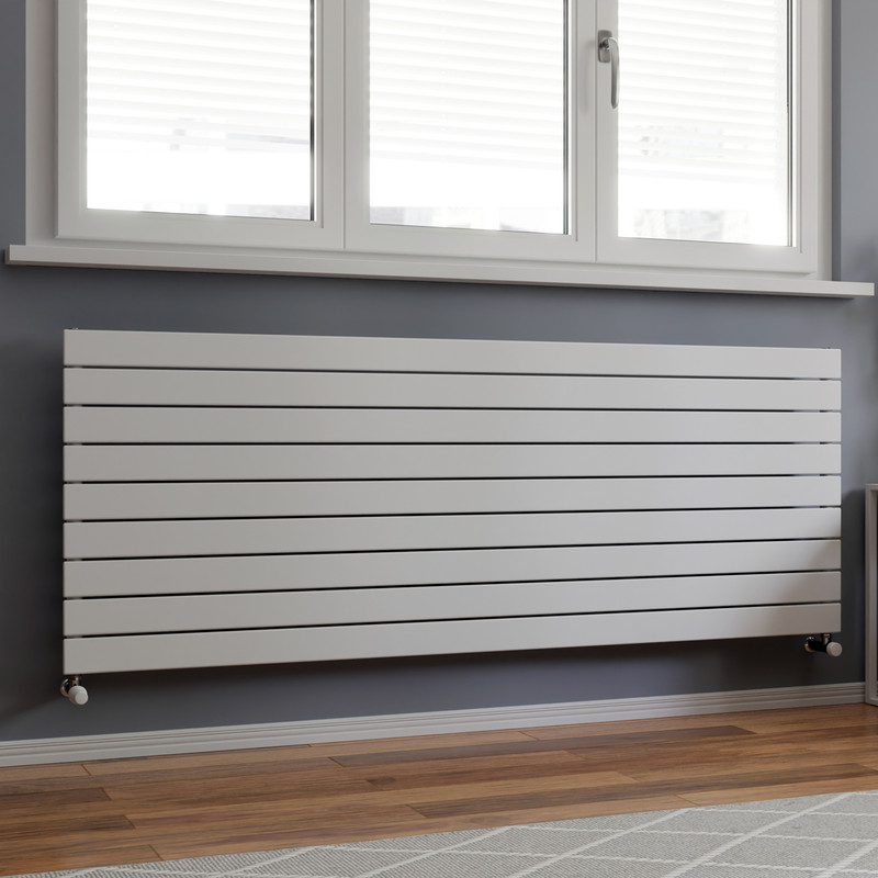 Ximax Oxford Single Horizontal Designer Radiator 670 x 1800mm 4311Btu White
