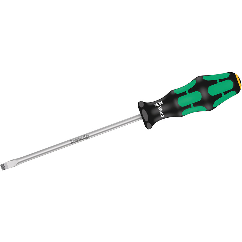 Wera Kraftform Plus Lasertip Screwdriver Slotted 6.5 x 150mm