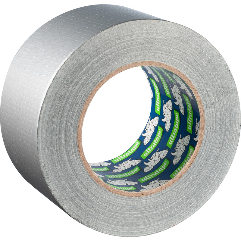 Heavy Duty Cloth Duct Tape Silver 72mm x 50m