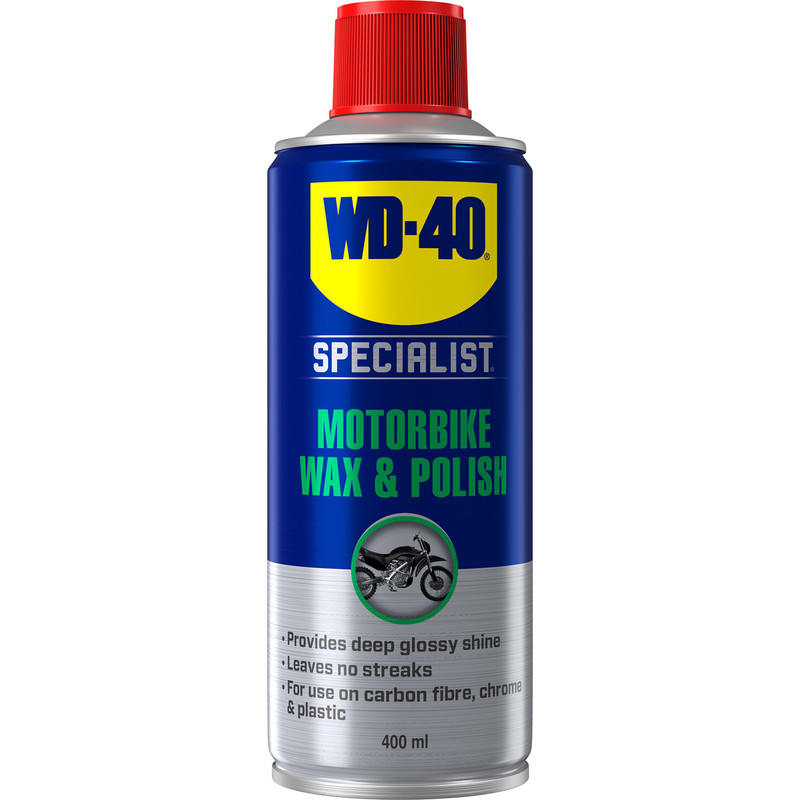 WD-40 Specialist Motorbike Wax & Polish 400ml