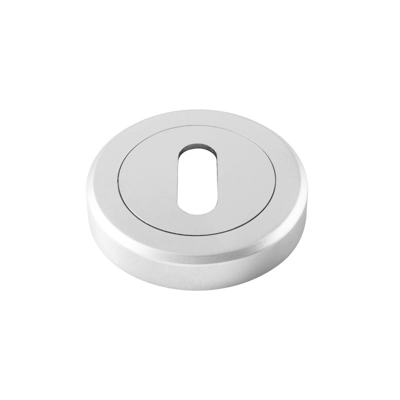 Serozzetta Escutcheon - Standard Profile Satin Chrome