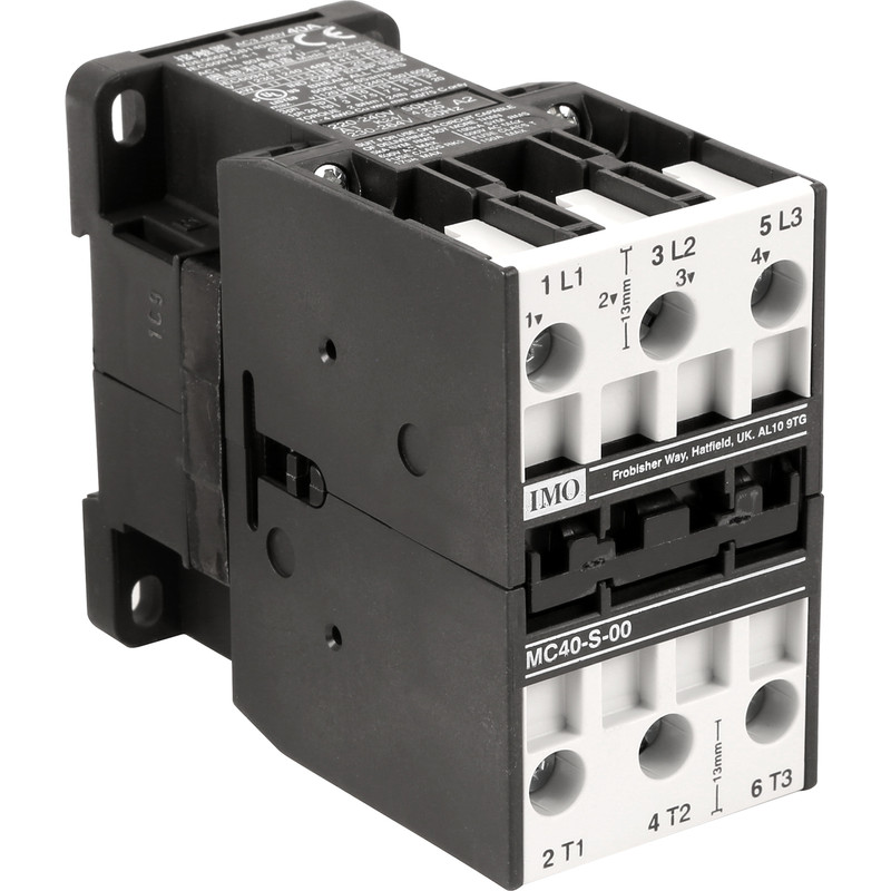 IMO 3 Pole Contactor 40A 18.5kW 230V Coil