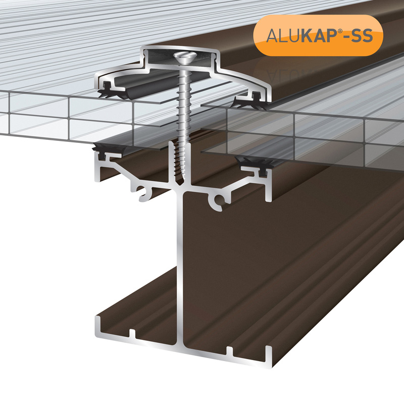 Alukap-SS Low Profile Bar Brown 2.0m