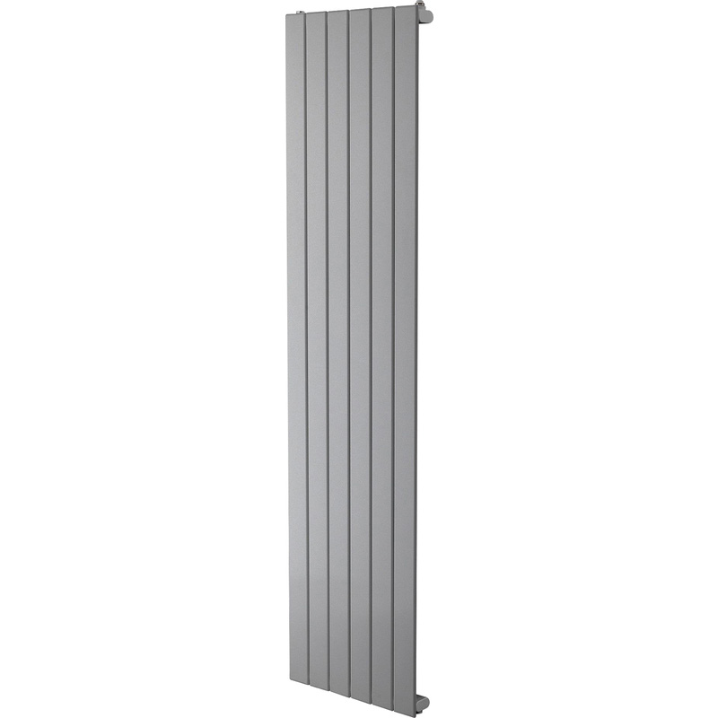Tesni Eve Single Panel Designer Radiator Silver 1800 x 433mm