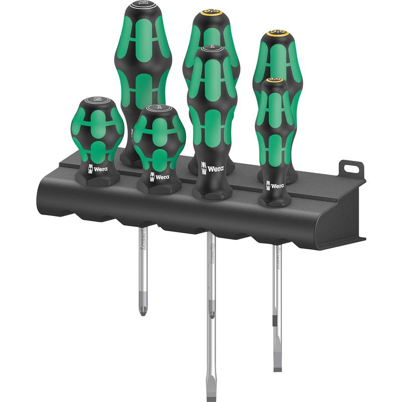 Wera Kraftform Mixed Screwdriver Set with Laser Tip