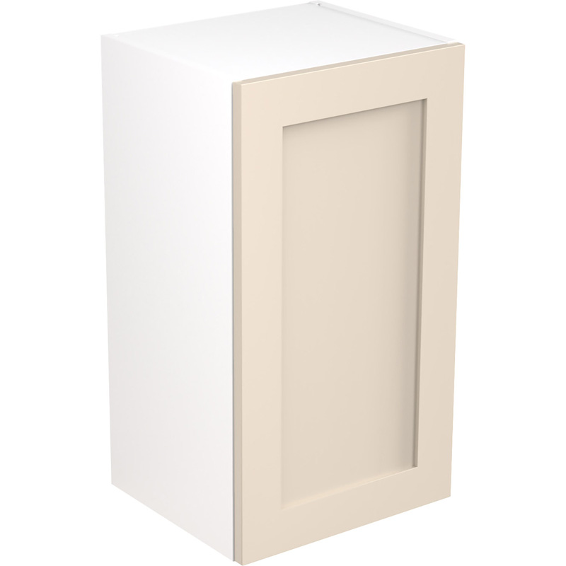 Kitchen Kit Flatpack Shaker Kitchen Cabinet Wall Unit Ultra Matt Cashmere 400mm