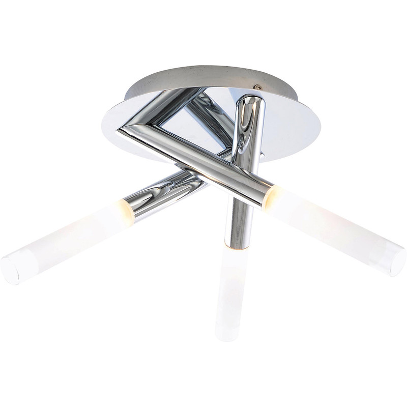 Spa Crux Flush Light Chrome