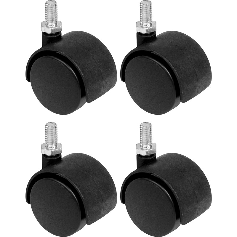 Twin Wheel Castor 40mm Bolt