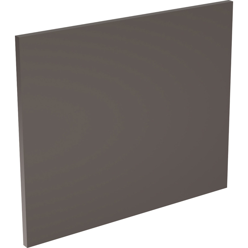 Kitchen Kit Flatpack Slab Appliance Door Ultra Matt Graphite 490x596mm