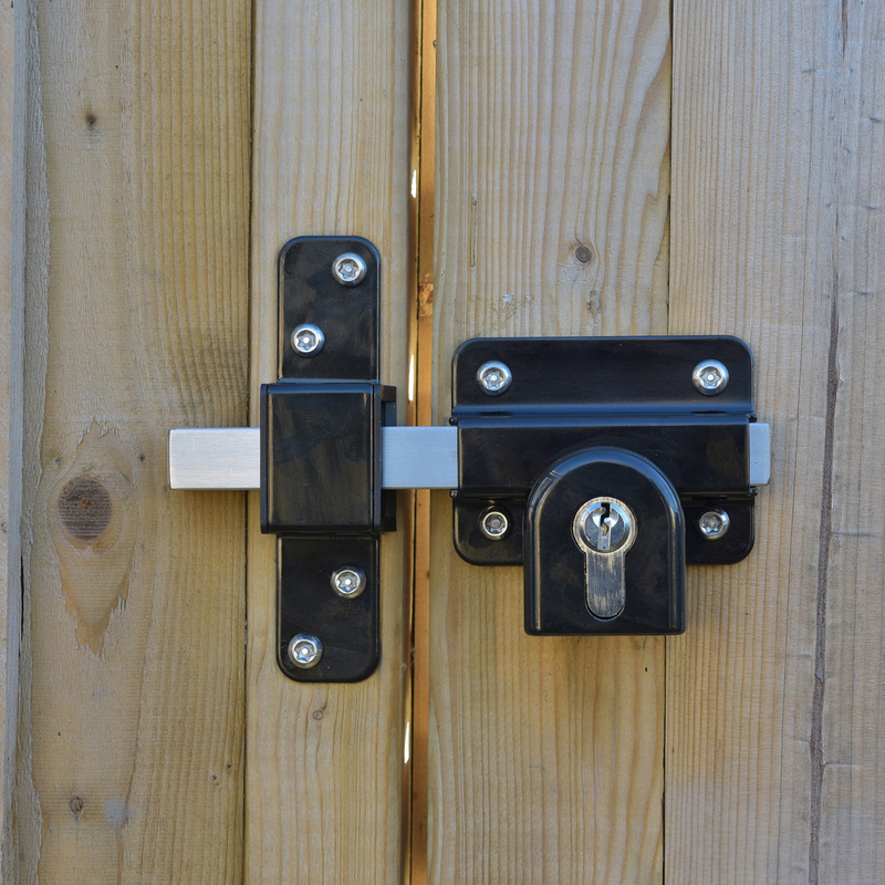 GateMate Euro Profile Long Throw Lock Double Locking 50mm