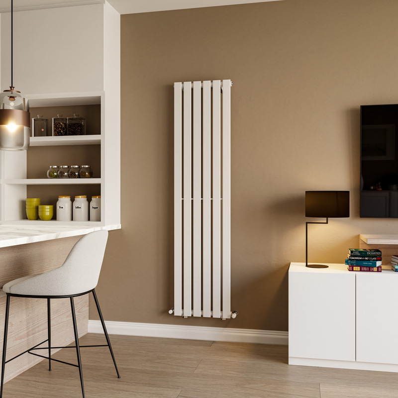 Azur Emilia Designer Panel Radiator 1800 x 448mm 2966Btu White