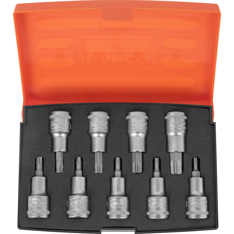 Bahco Torx Socket Set 9 Piece