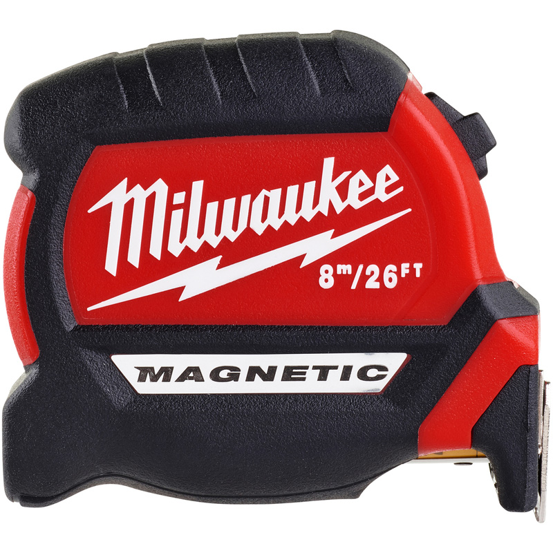 Milwaukee Premium Magnetic Tape Measure 8m