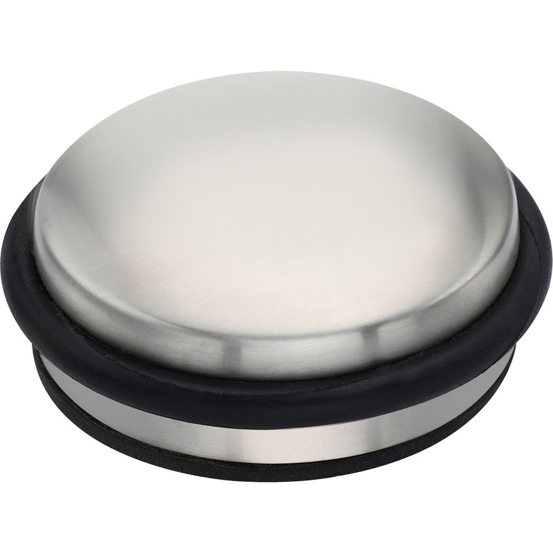 Dome Weight Door Stop Satin