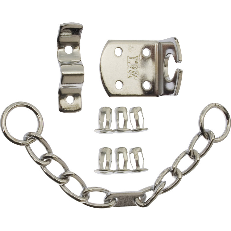 Timber / PVCu Door Chain Chrome