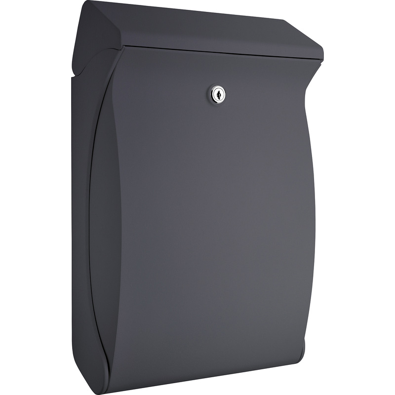 Burg-Wachter Swing Polymer Post Box Anthracite