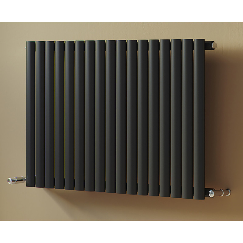 Ximax Bristol Designer Radiator 600 x 410mm 1072Btu Single Anthracite