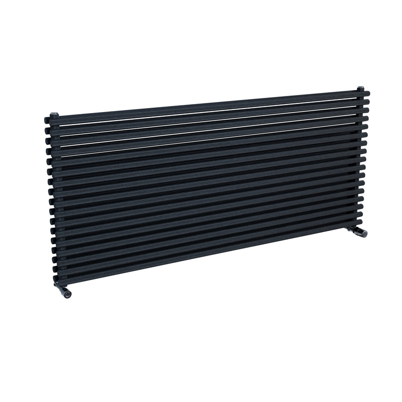 Ximax Kingston Duo Horizontal Designer Radiator 610 x 1400mm 5135Btu Anthracite Structure