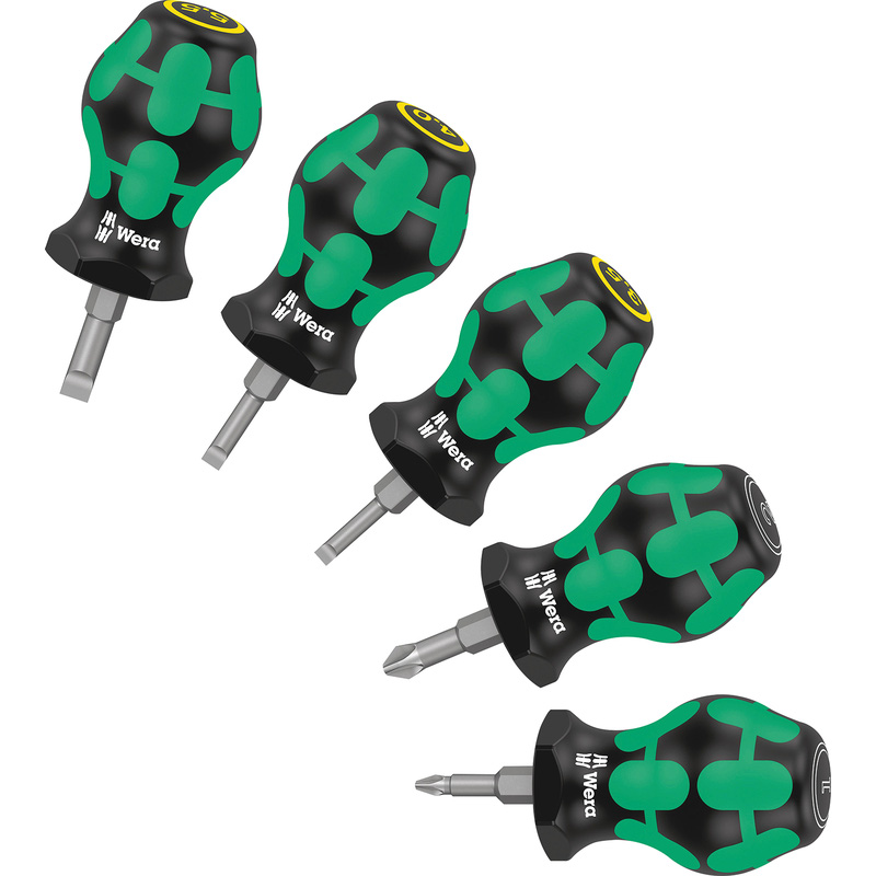 Wera Kraftform Stubby Screwdriver Set