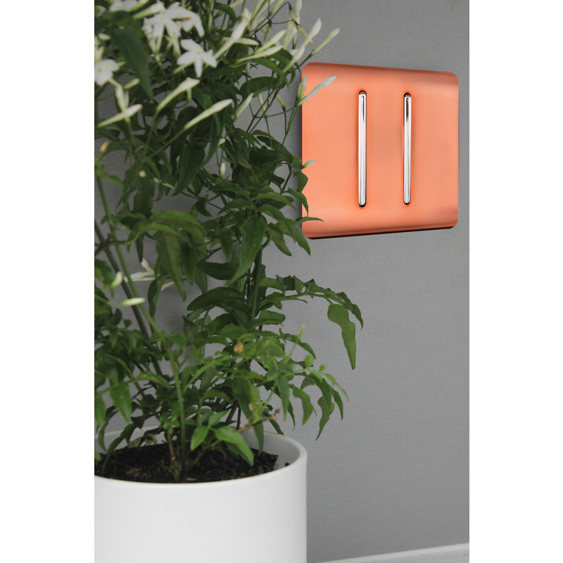 Trendiswitch Copper 2 Gang 2 Way 10 Amp Switch 2 Gang 2 Way