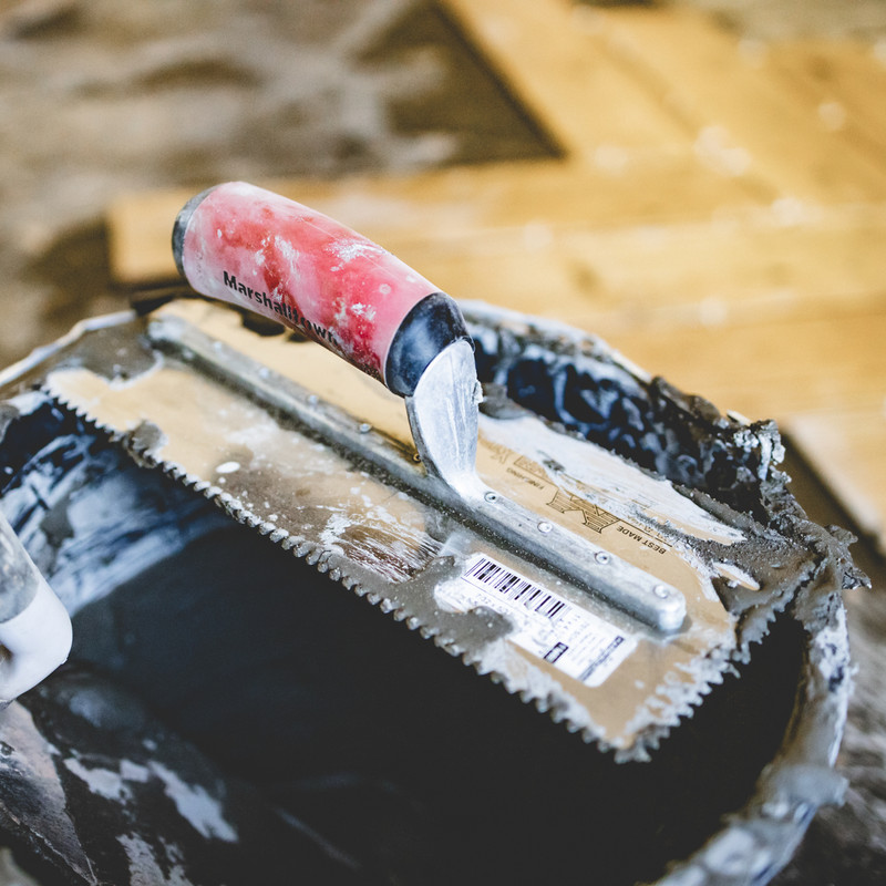 Marshalltown Notched Mastic Trowel 11" x 4 1/2"