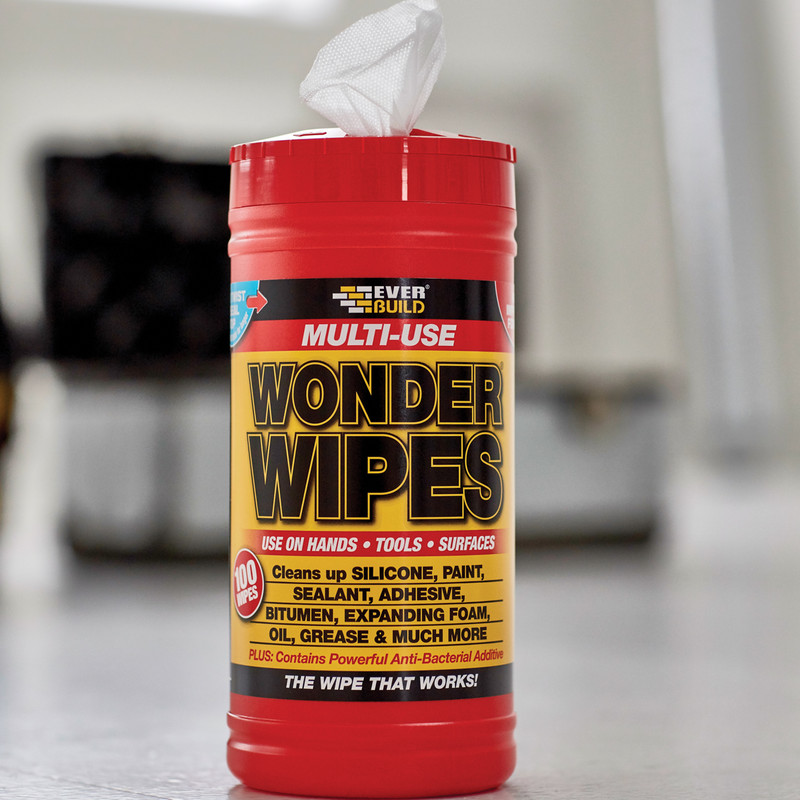 Everbuild Multi Use Wonder Wipes 100 Wipes