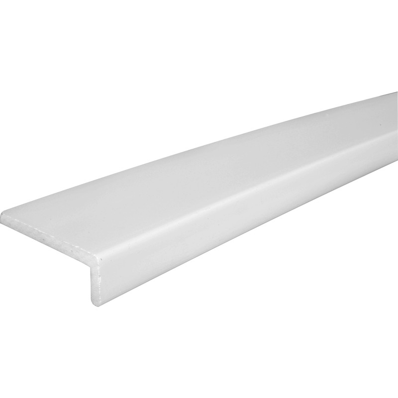 9mm White Cover Fascia Board 150mm x 3m