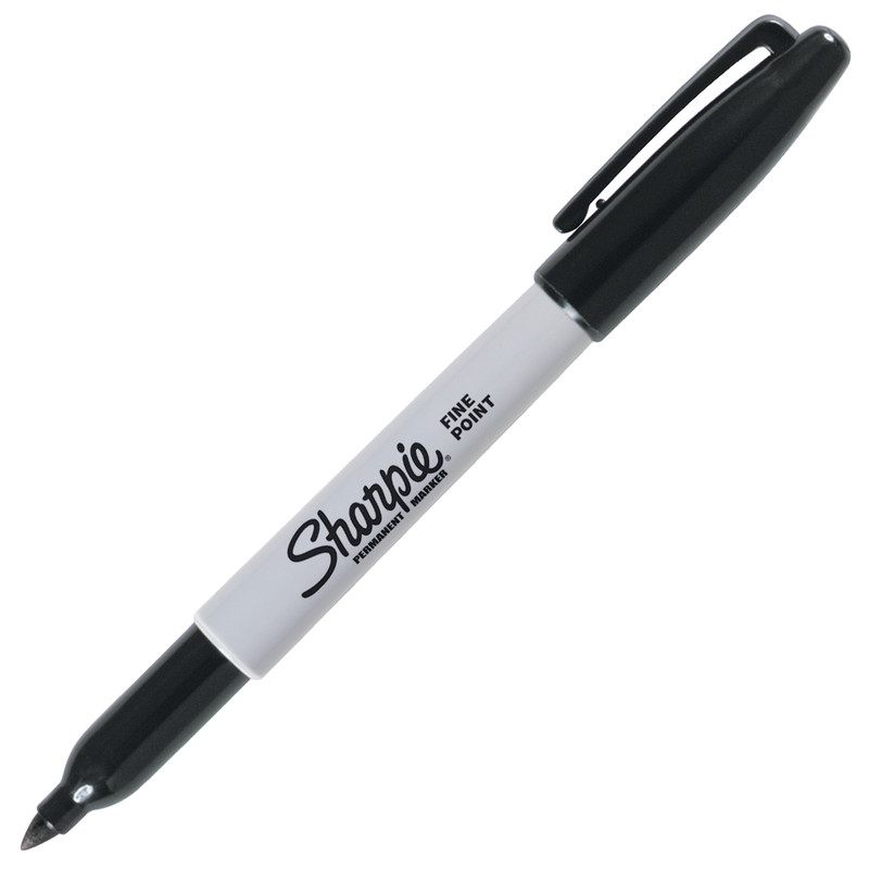 Sharpie Permanent Marker Fine Black