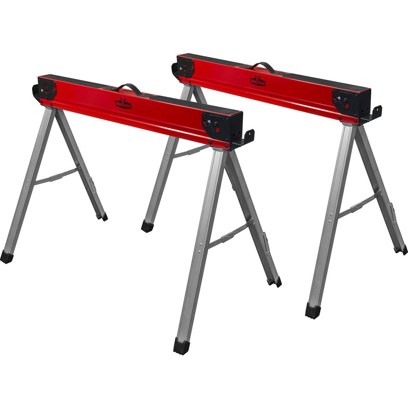 Minotaur Saw Horse Pair