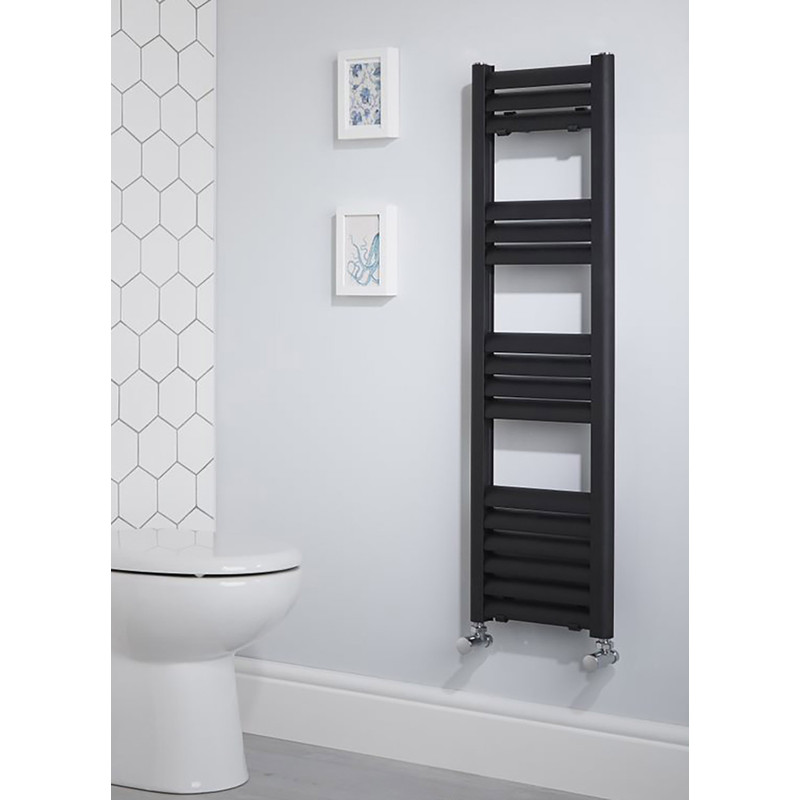 Towelrads Eton Anthracite Aluminium Towel Radiator 1400 x 300mm 1282Btu