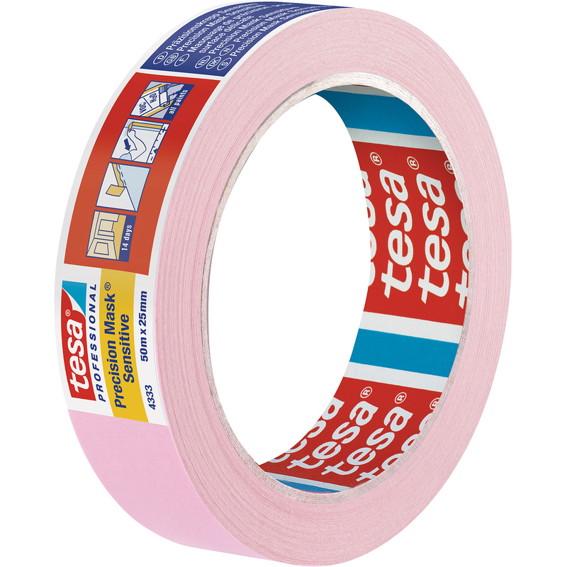 Tesa 4333 Precision Sensitive Masking Tape 25mm x 50m