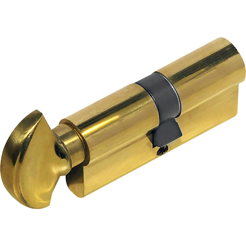 6 Pin Euro Thumbturn Cylinder 40-40mm Brass