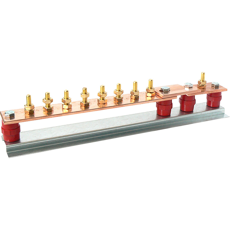 Earth Bar 50 x 6mm 8 Way Single Link
