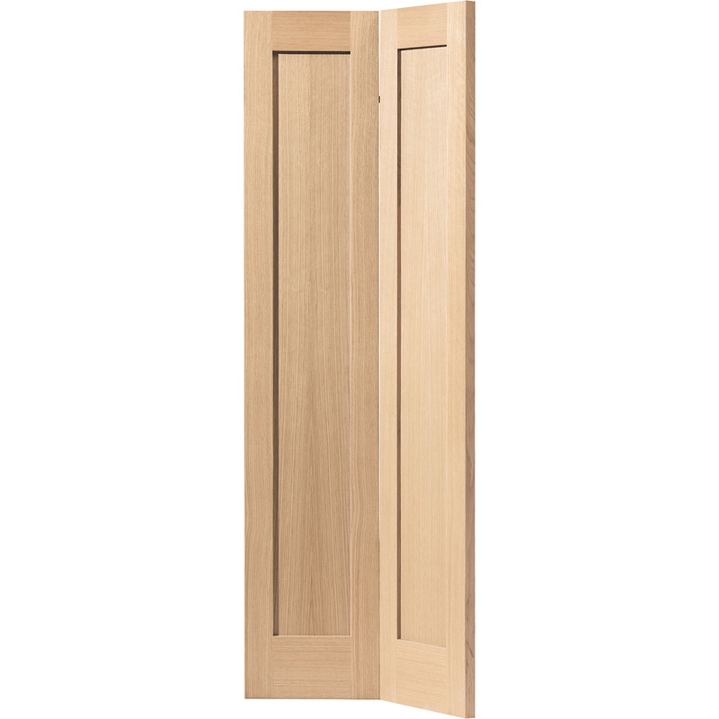 Etna Oak Bi-fold Internal Door Unfinished 35 x 1981 x 762mm