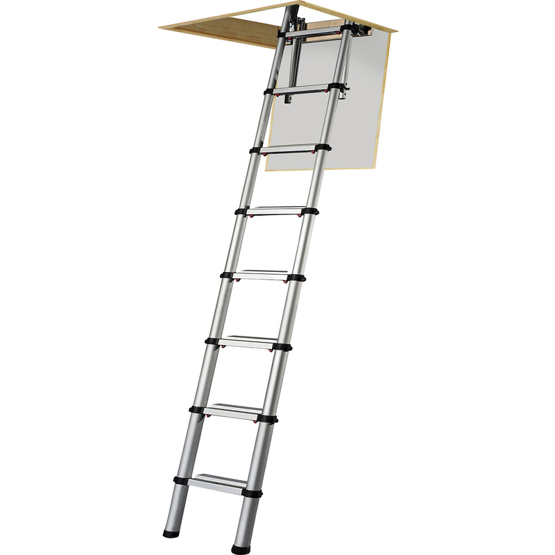 Werner Telescopic Loft Ladder 2.6m
