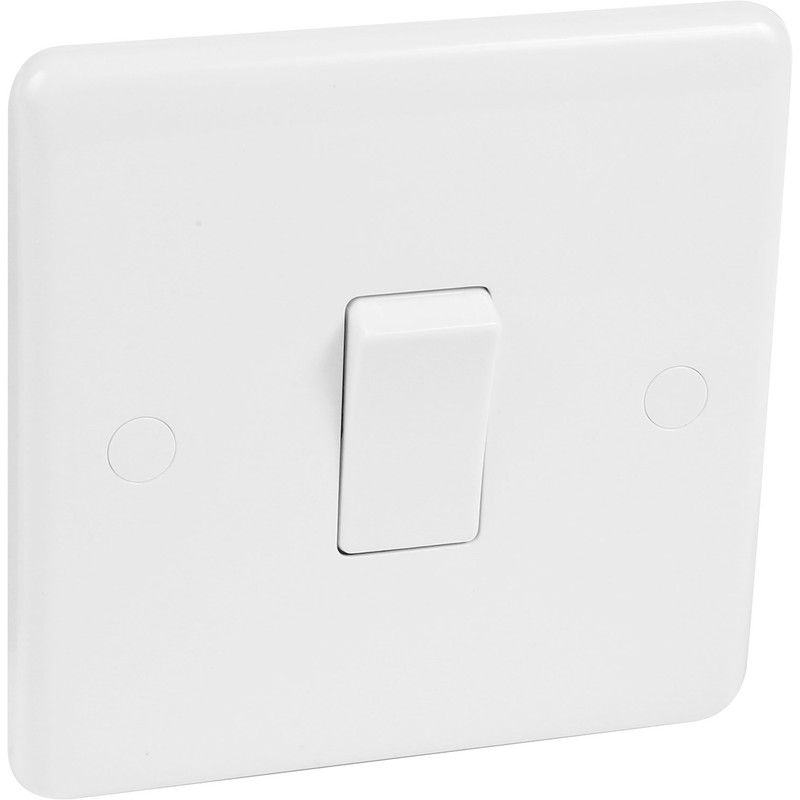 Wessex White 10A Switch Intermediate