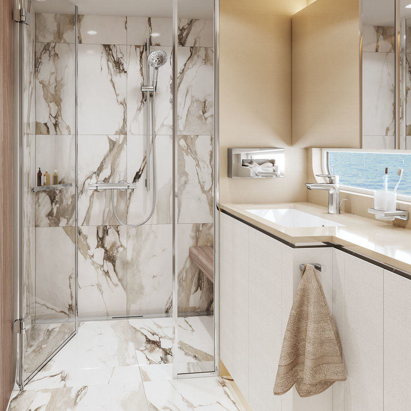 Hansgrohe AddStoris Corner Basket Chrome