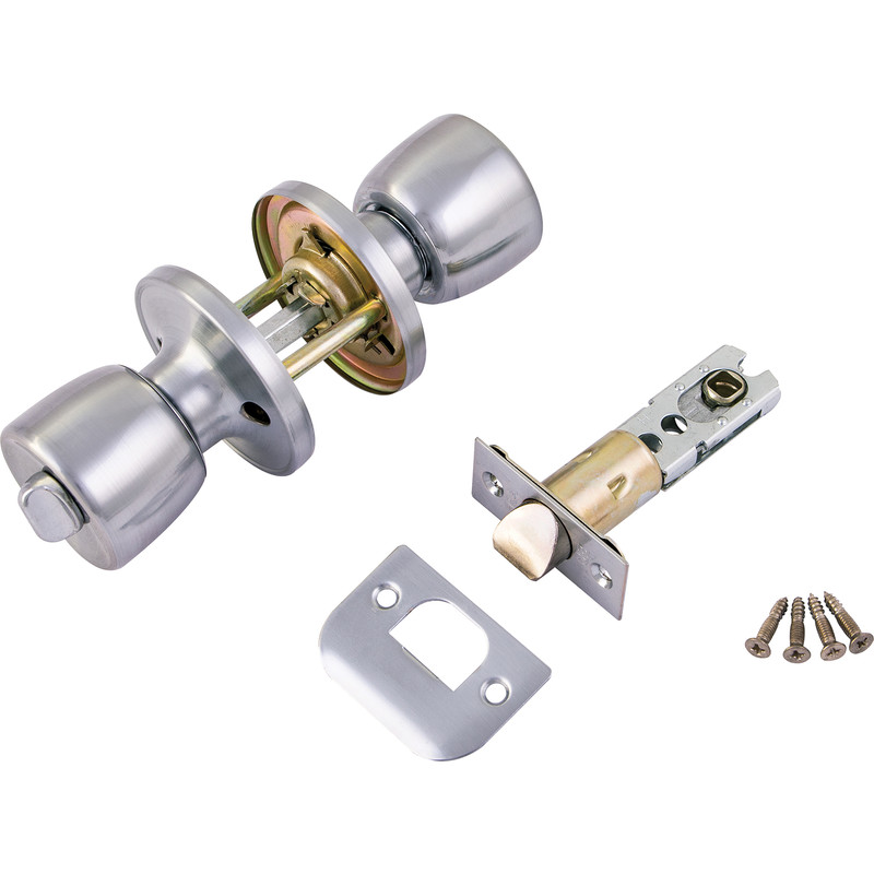 ERA Privacy Door Knob Set Satin